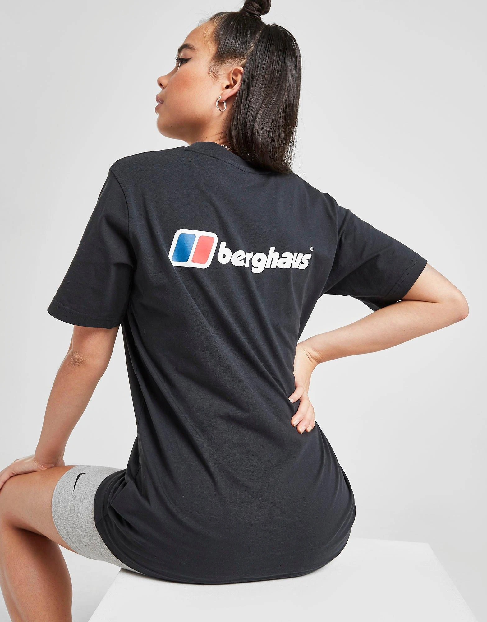 Berghaus Core Back Logo Boyfriend T-Shirt Dame