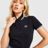 Fred Perry Tipped Polotrøje Dame