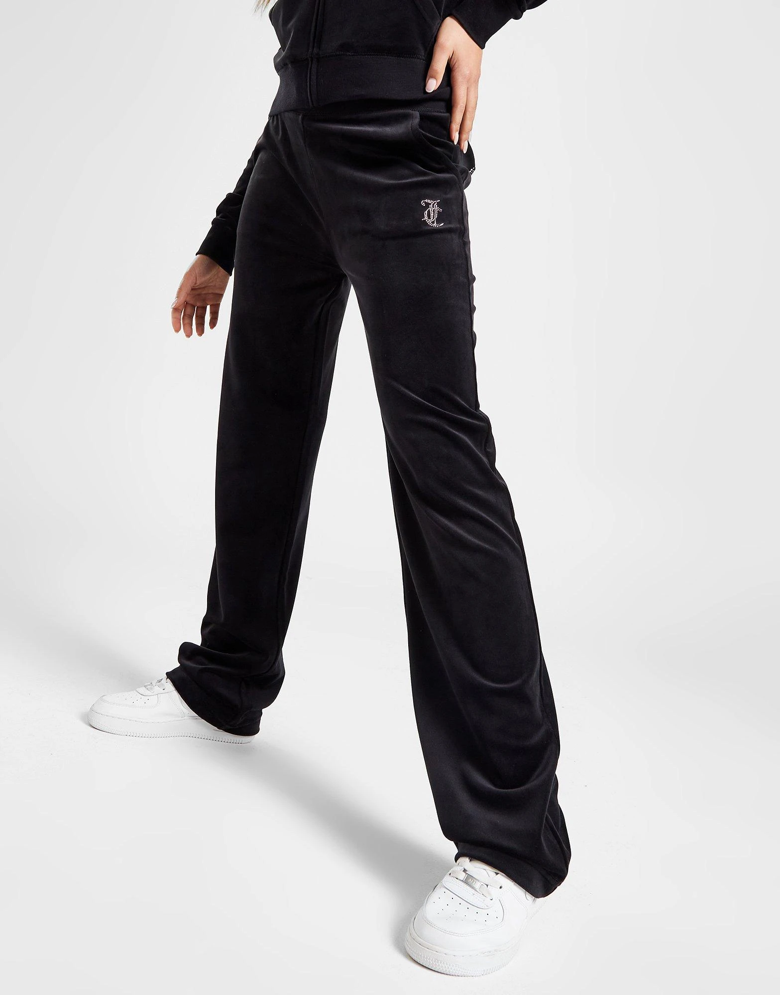 JUICY COUTURE Diamante Velour Joggingbukser Dame - Billede 2
