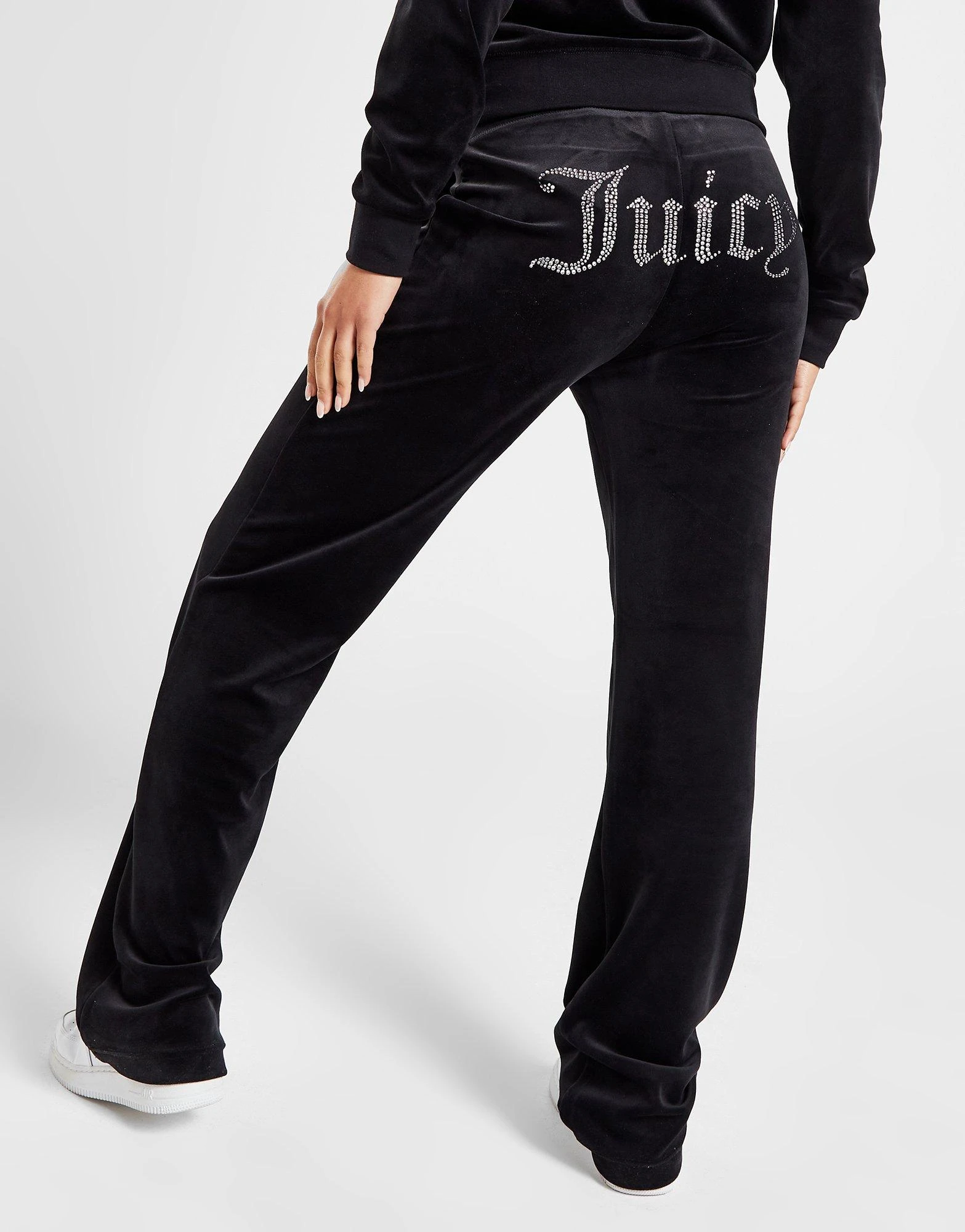 JUICY COUTURE Diamante Velour Joggingbukser Dame - Billede 3