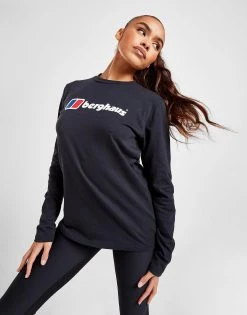 Berghaus Langærmet Logo T-Shirt Dame