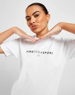 Pink Soda Sport Cora Boyfriend T-Shirt Dame