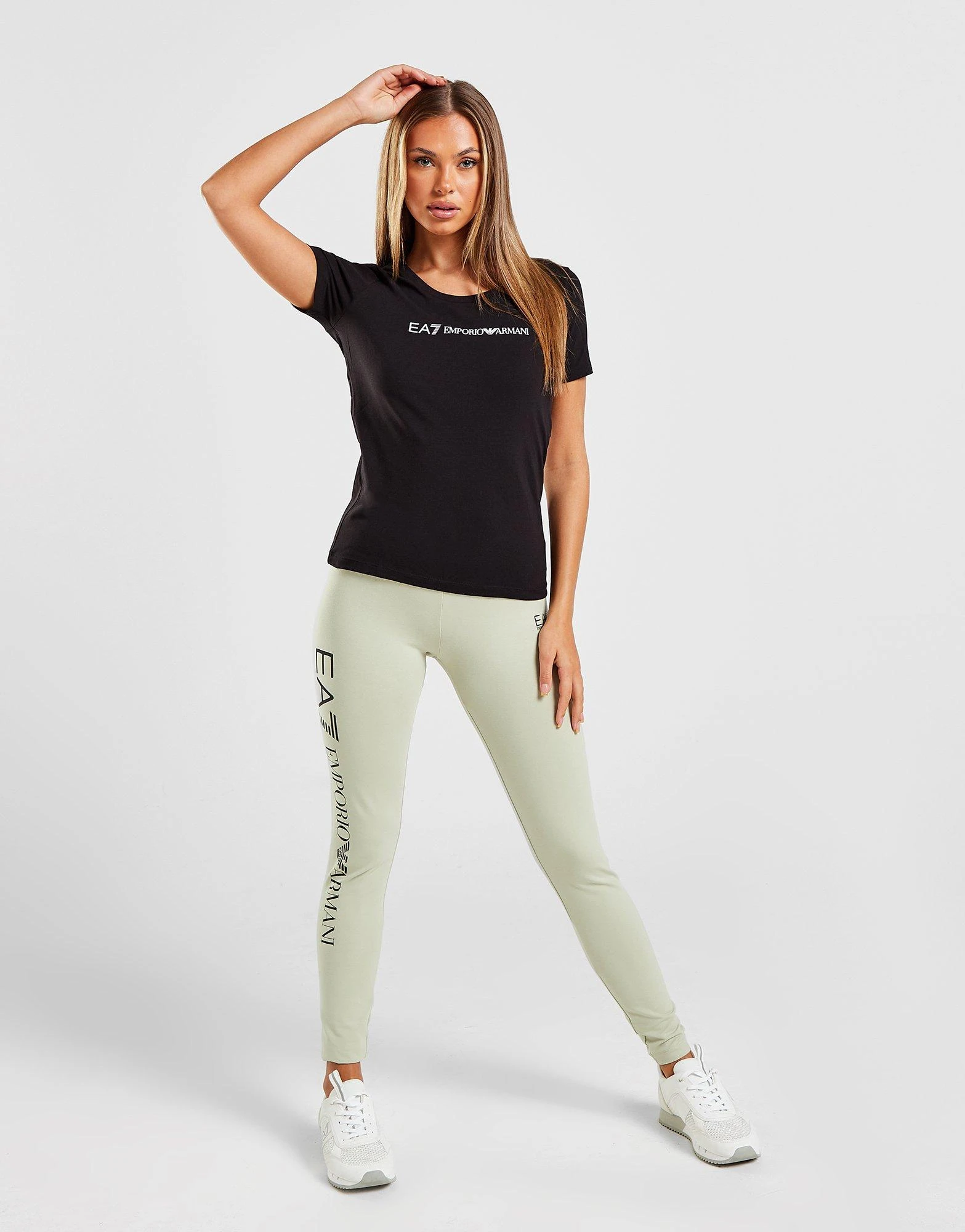 Emporio Armani EA7 Logo T-Shirt - Billede 3