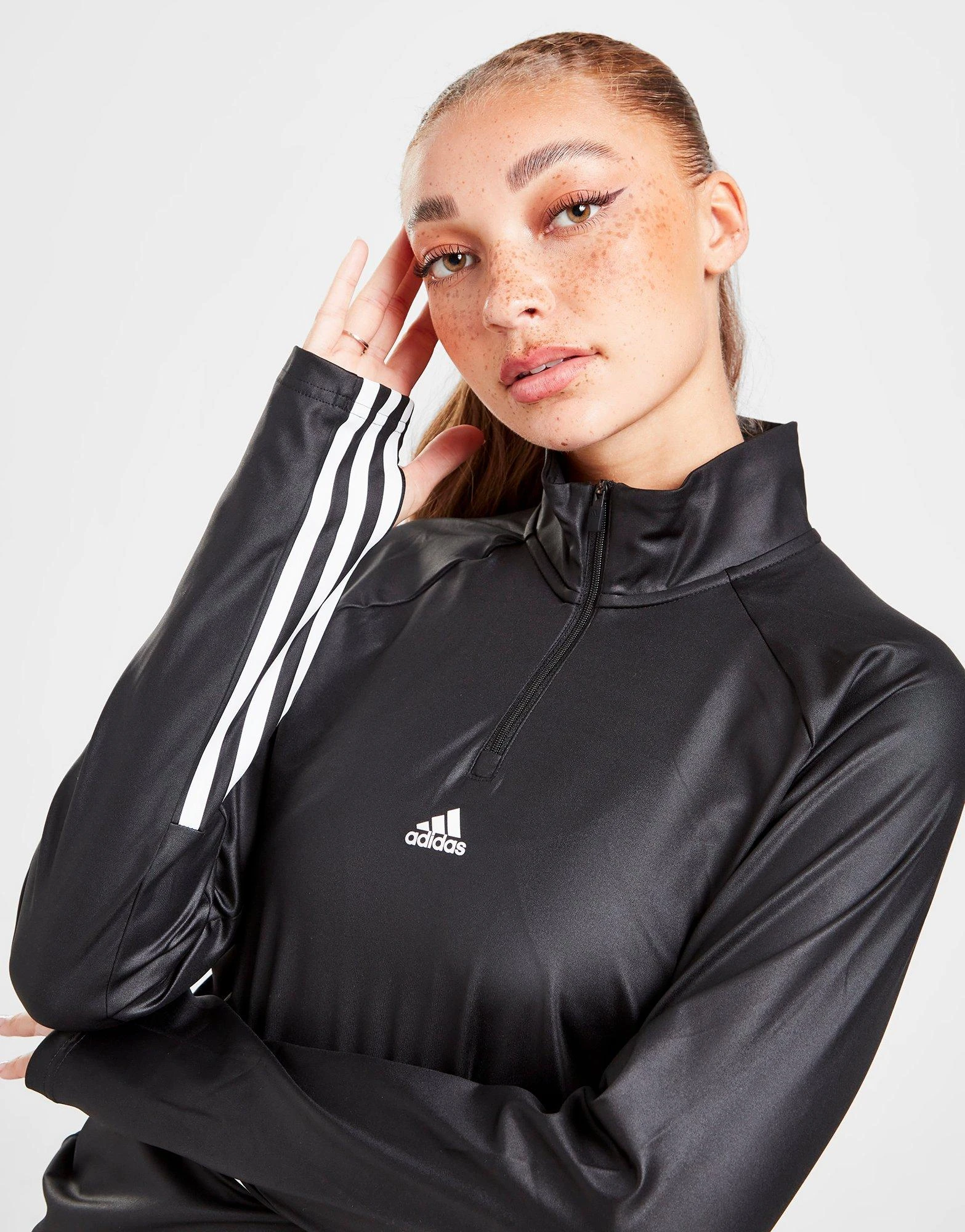 Adidas Glam 1/4 Zip Top - Billede 4