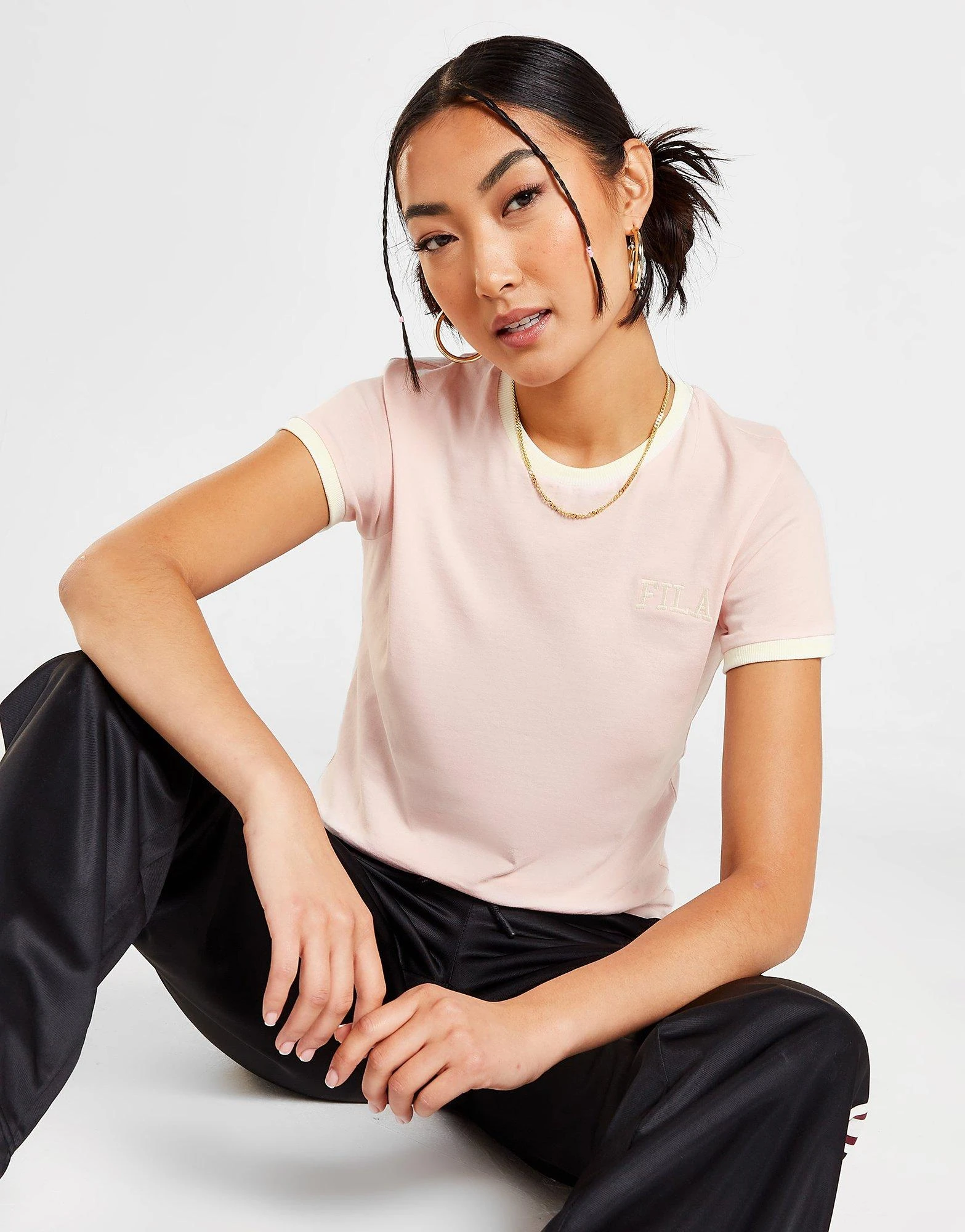 Fila Slim Ringer T-Shirt