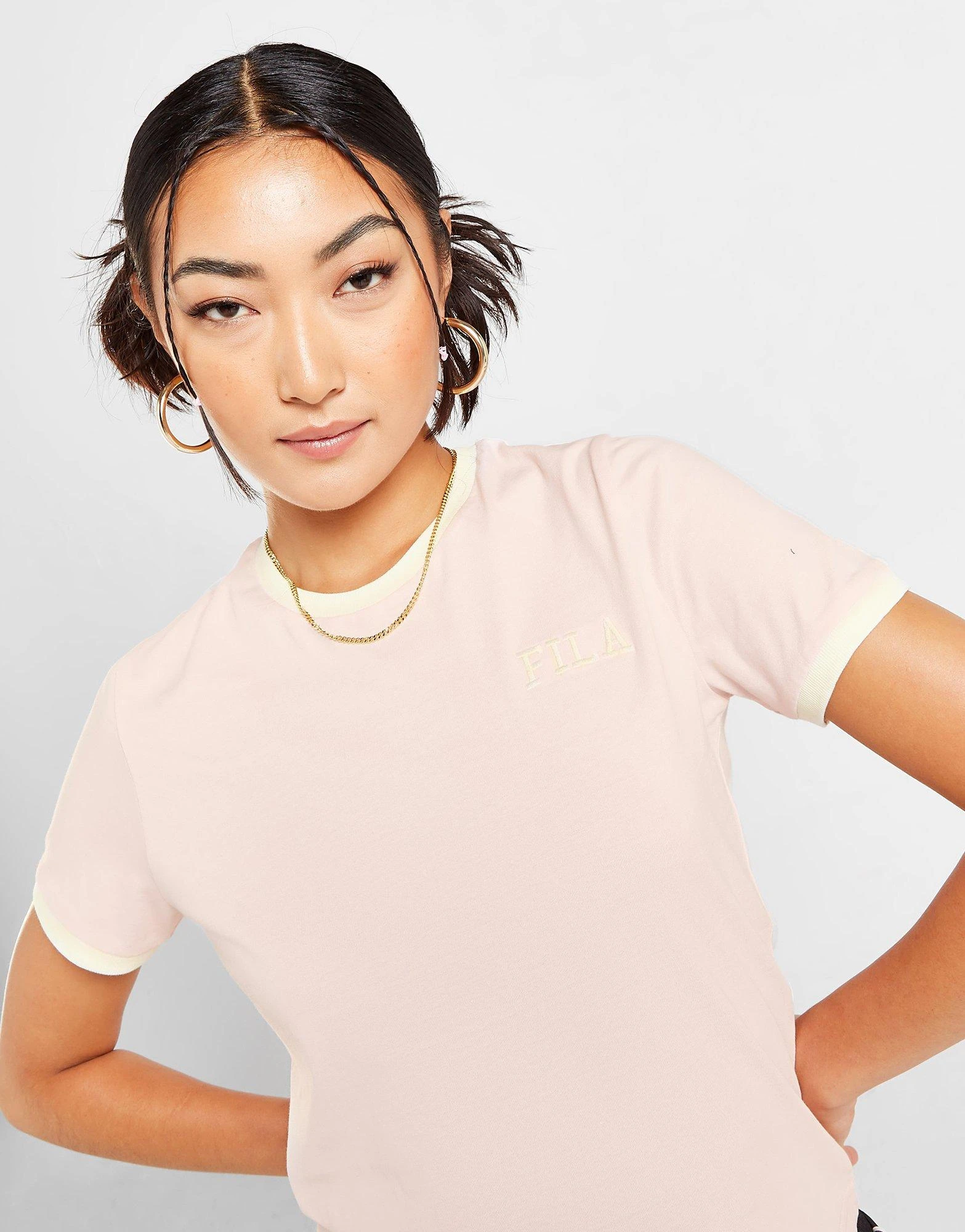 Fila Slim Ringer T-Shirt - Billede 4