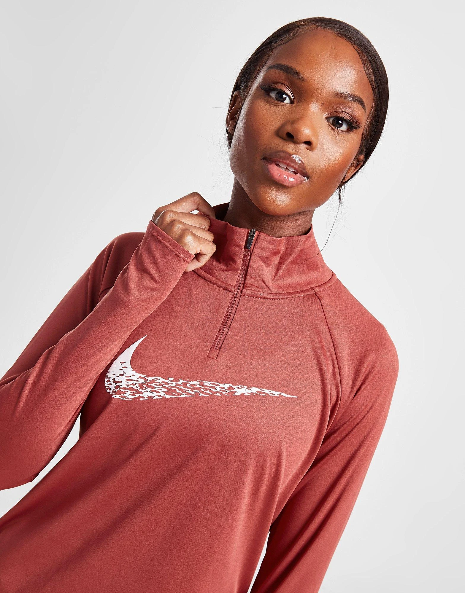 Nike Running Swoosh 1/4 Zip Dri-FIT Top - Billede 4