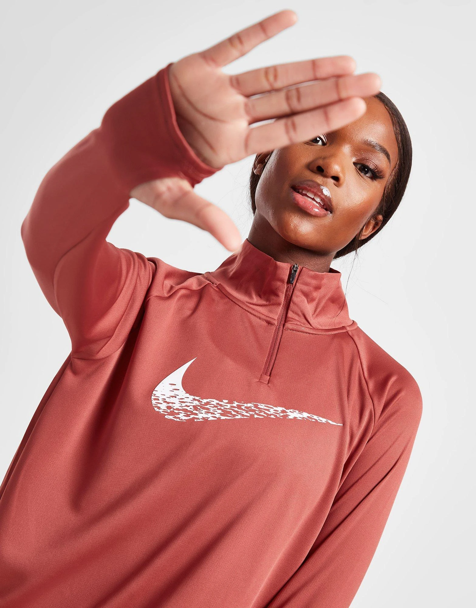 Nike Running Swoosh 1/4 Zip Dri-FIT Top - Billede 5