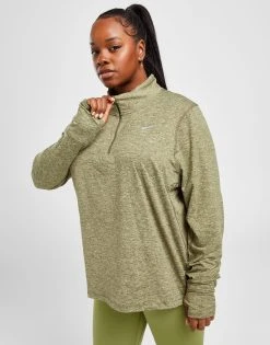 Nike Plus Size Element 1/4 Zip Top