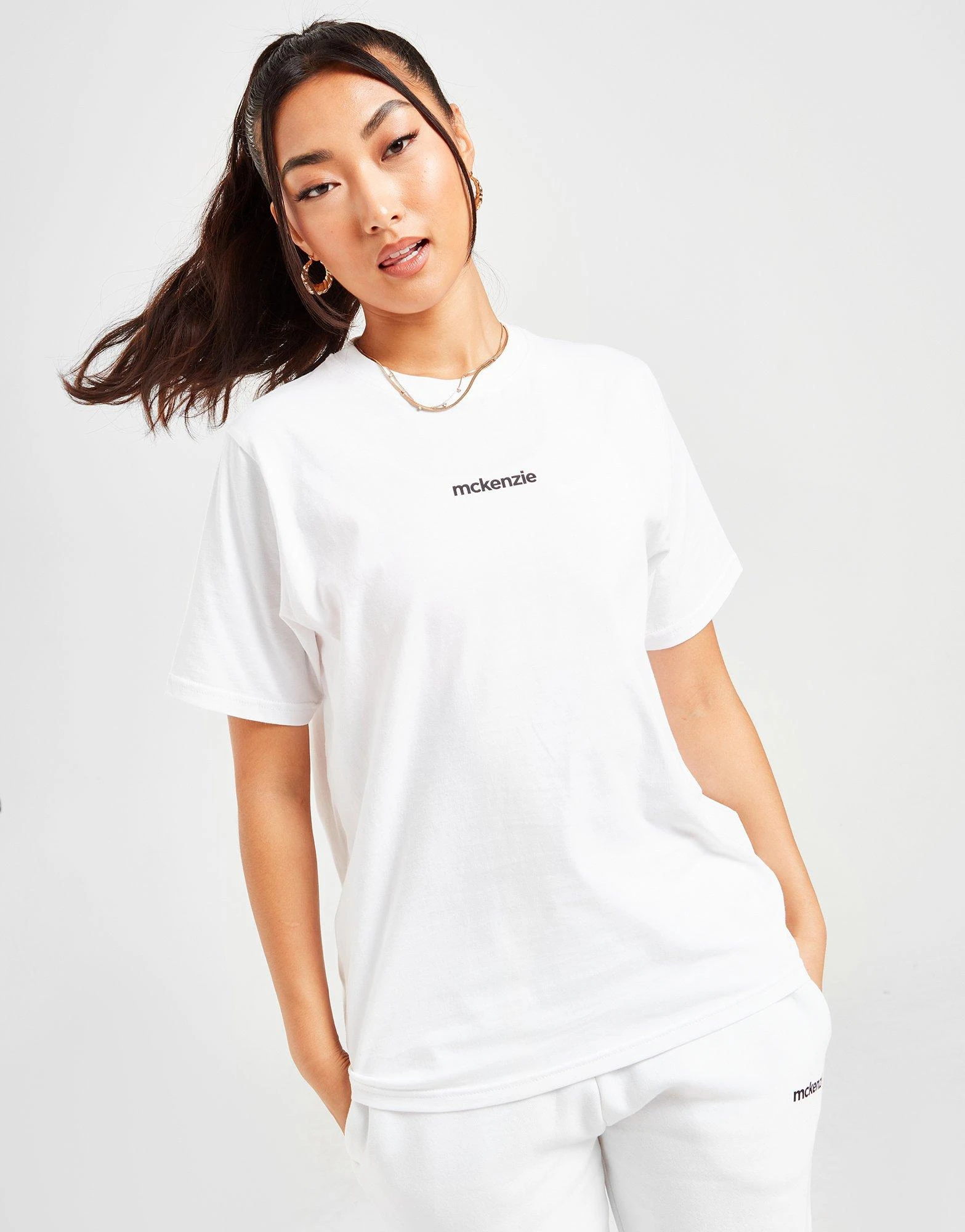 McKenzie Logo Boyfriend T-Shirt - Billede 5