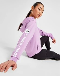 The North Face Coordinates Crop Hoodie