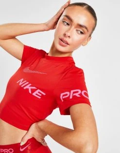 Nike Training Pro Graphic Crop Top