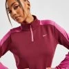 Nike Training Femme Crop 1/4 Zip Top