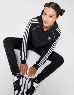 Adidas Originals 3-Stripes Full Zip Hoodie Dame