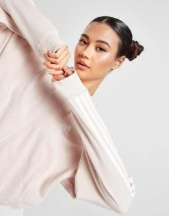 Adidas Badge Of Sport 3-Stripes Full Zip Hoodie Dame