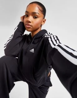 Adidas Badge Of Sport 3-Stripes Full Zip Hoodie Dame